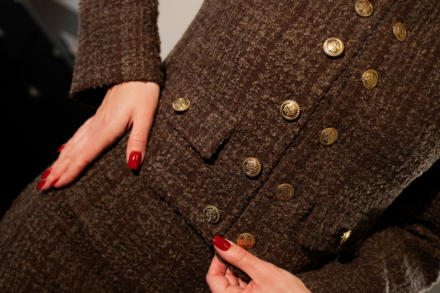 VOGE Tailored Tweed Set