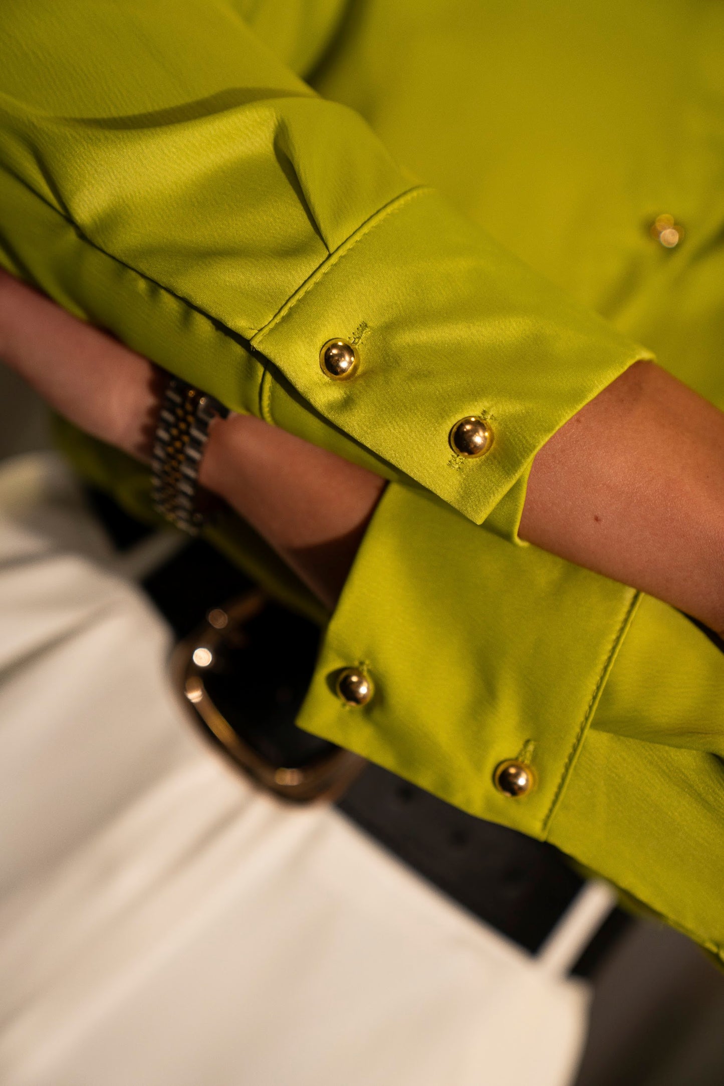 VOGE Lime Fluid Shirt