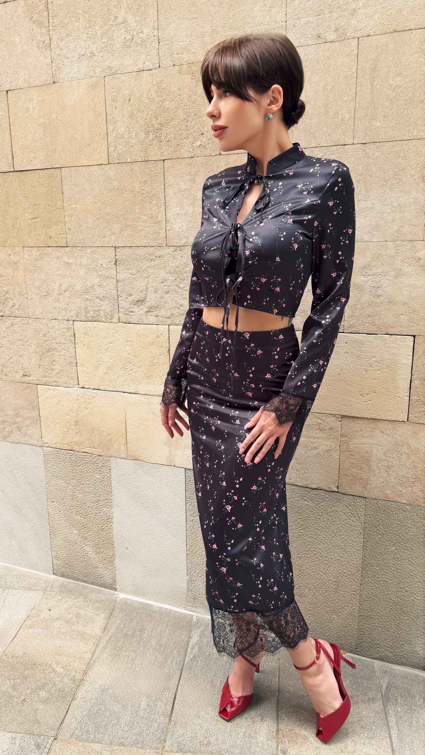 Voge Floral Lace Set