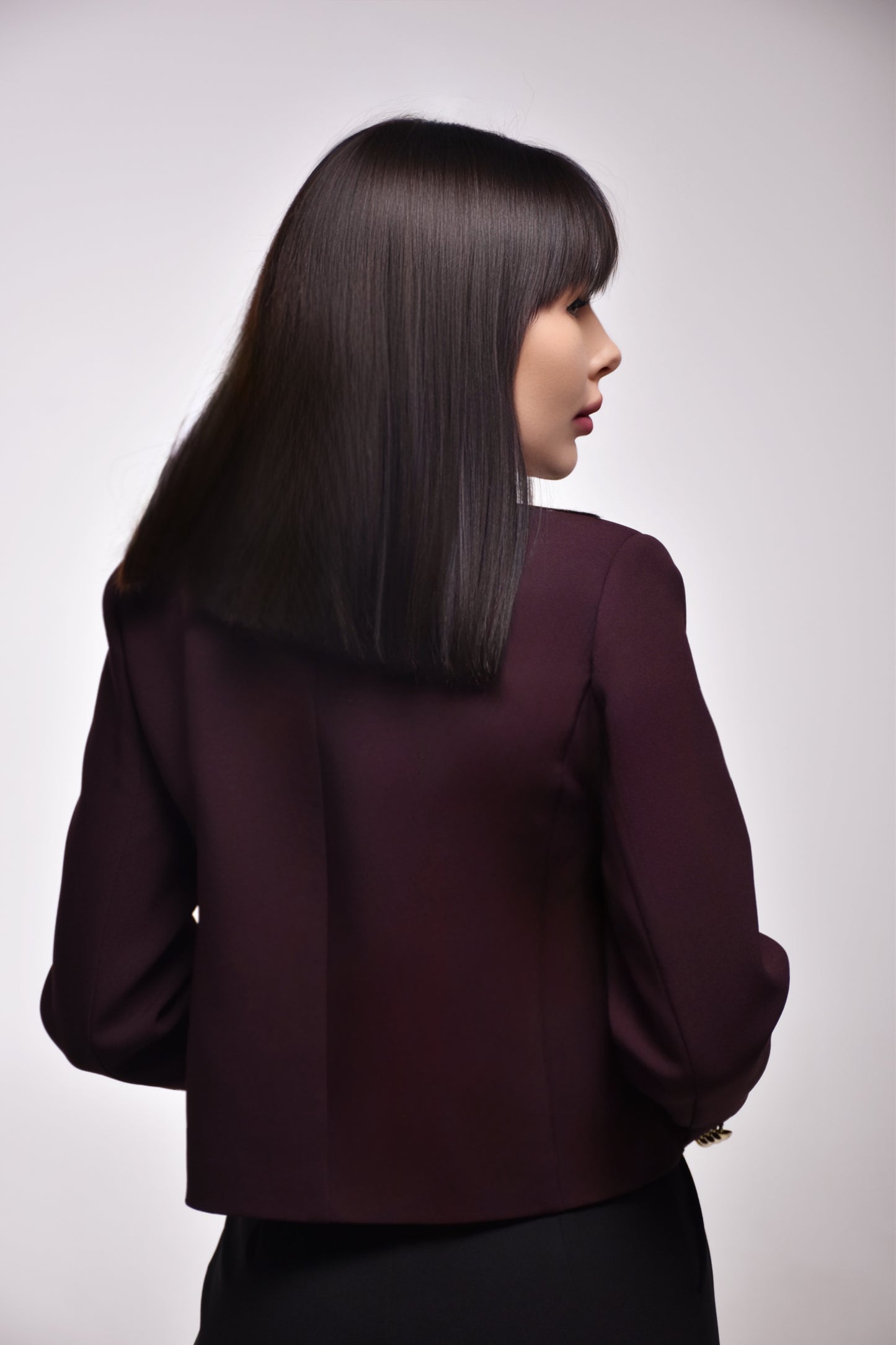 Deep Chocolate Power Blazer