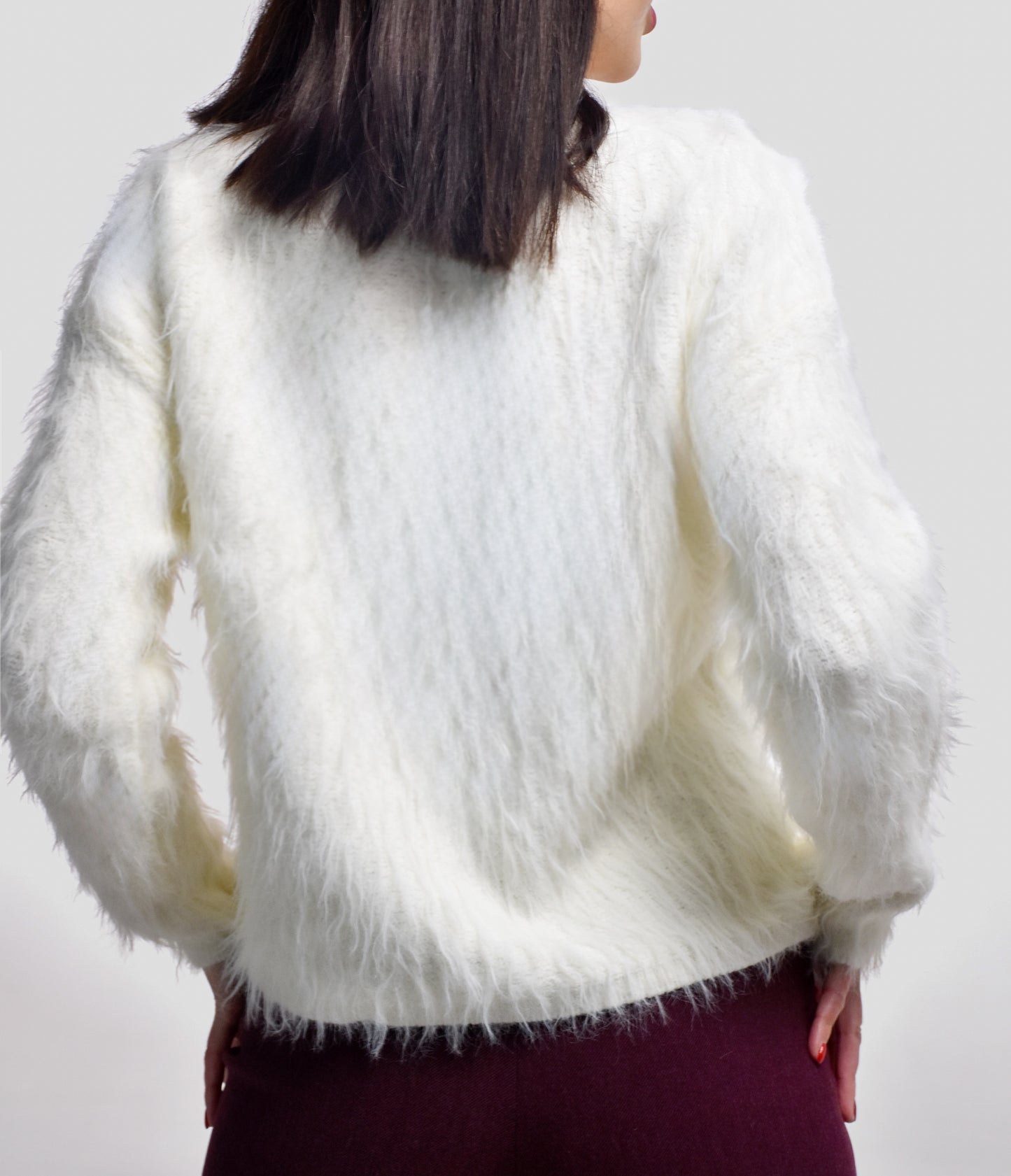 VOGE Faux Fur Jacket – Deep Brown