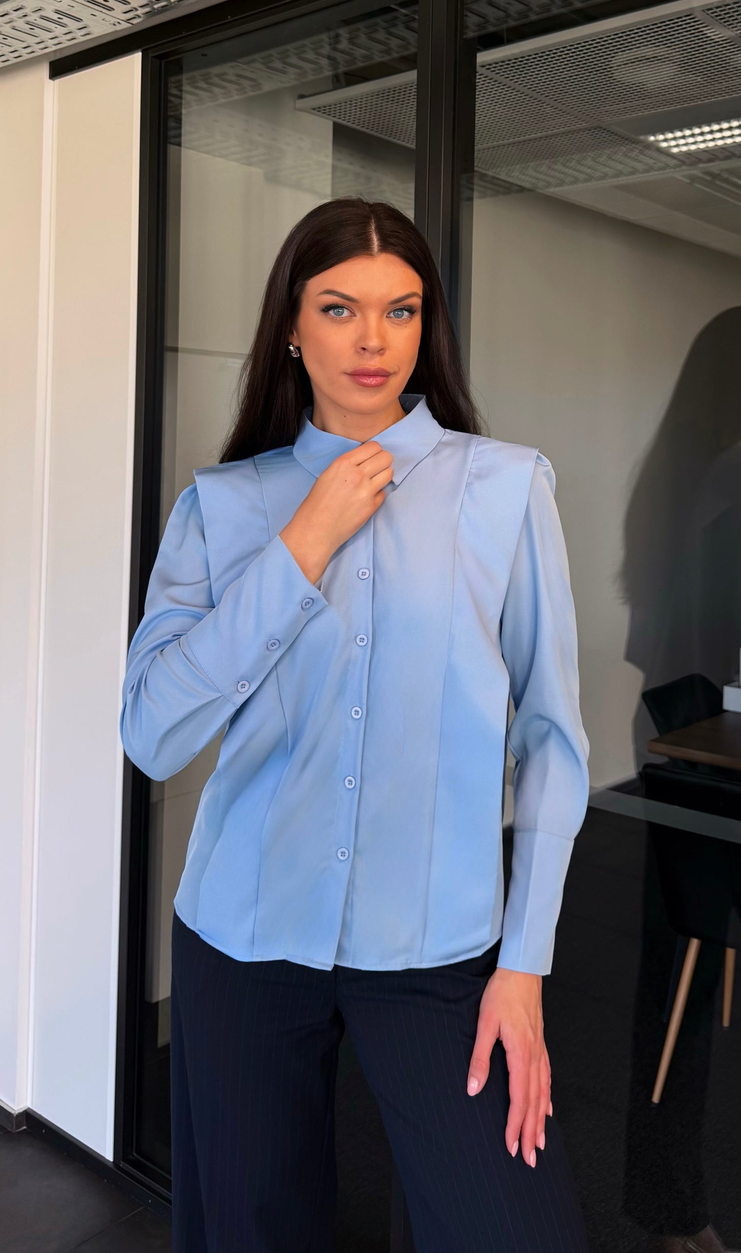 Classic  Shirt - Sky Blue
