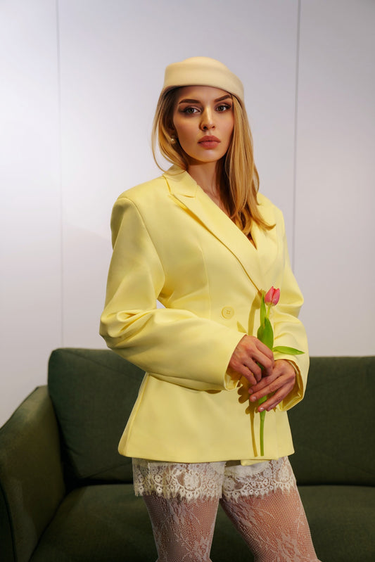 VOGE Blazer — Light Yellow