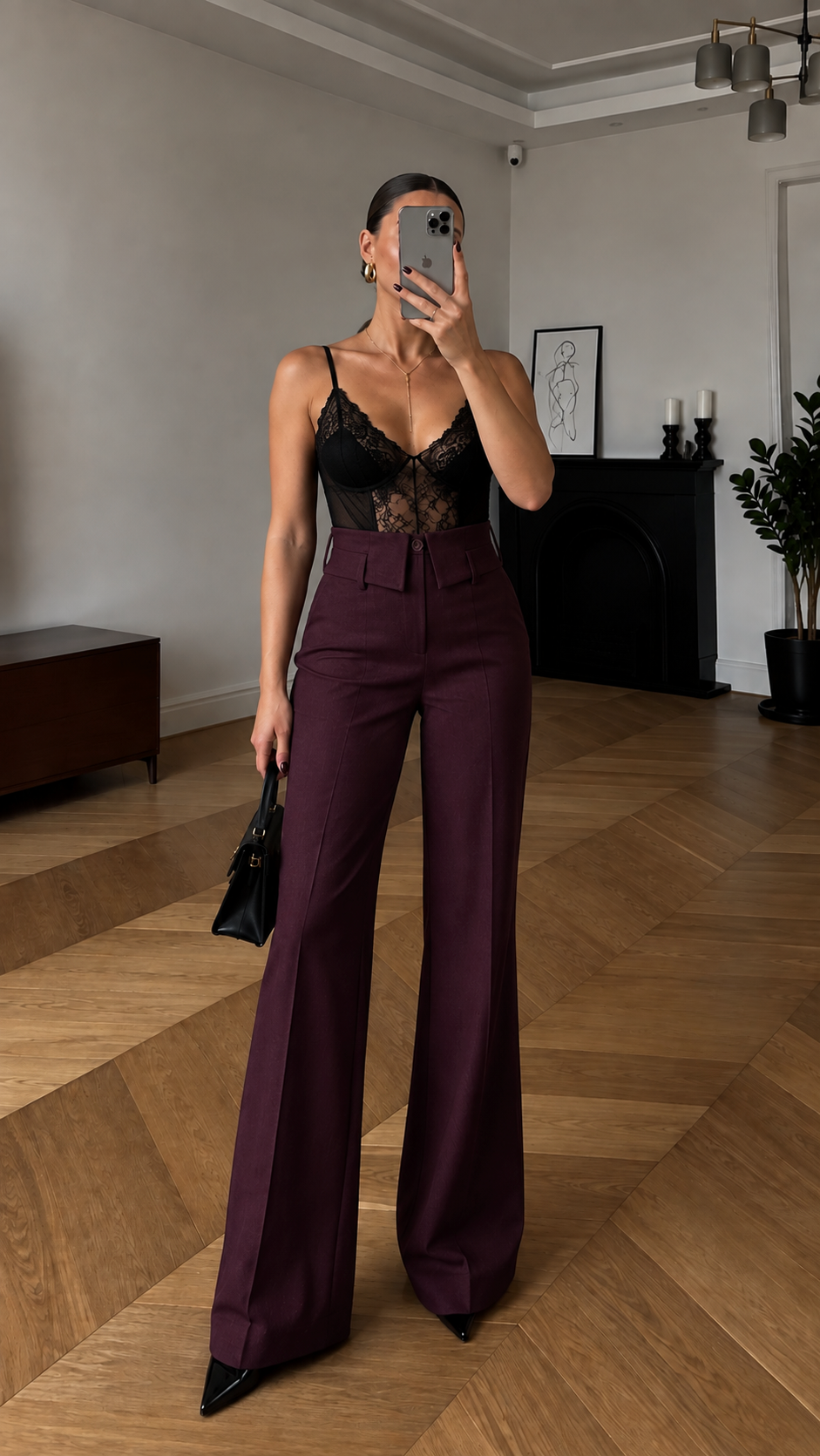 Классический Костюм VOGE Burgundy