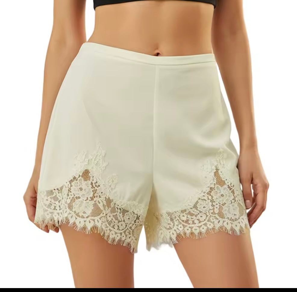 Elegant Lace Shorts