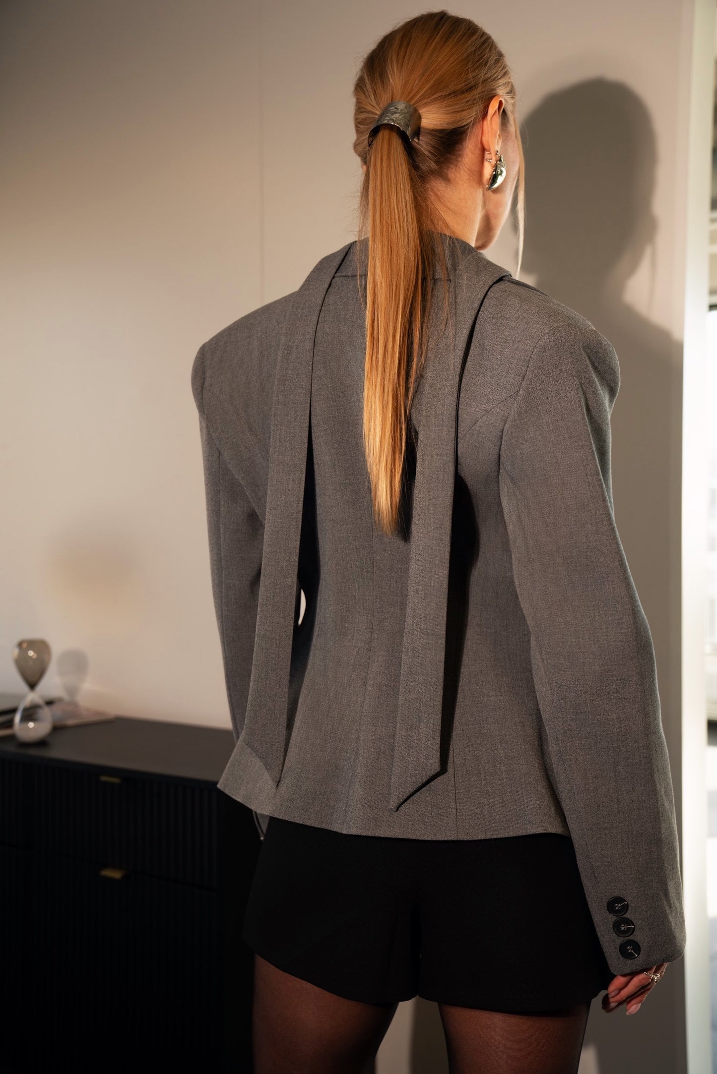 VOGE Tailored Light Grey Blazer