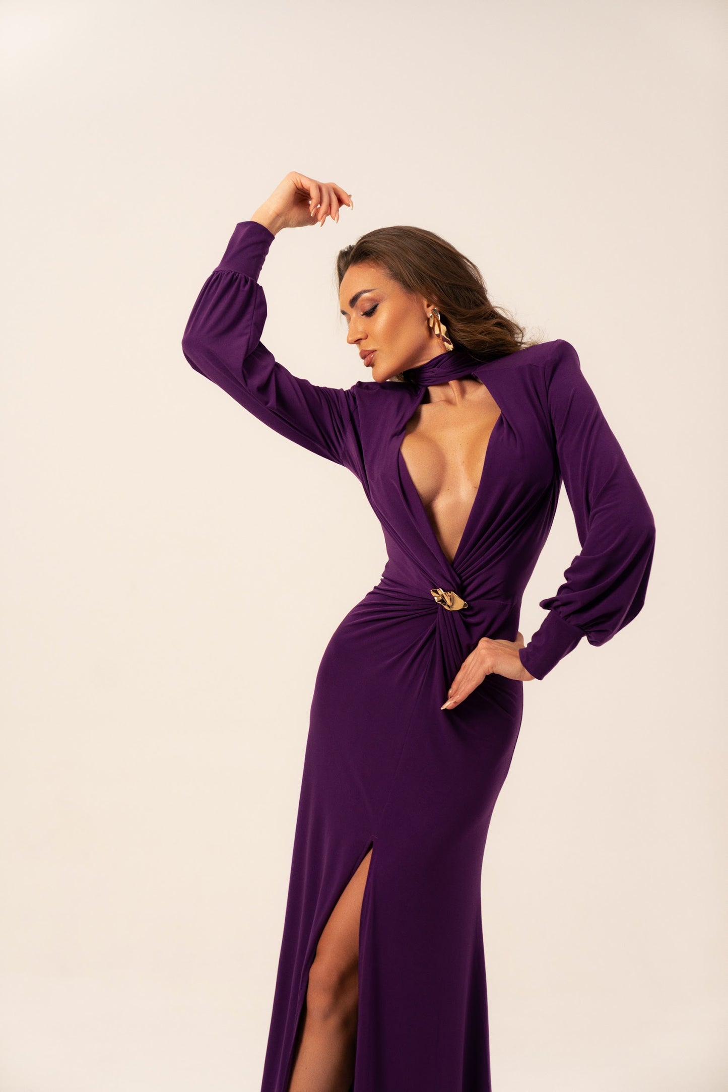 VOGE Royal Plum Gala Maksikleit