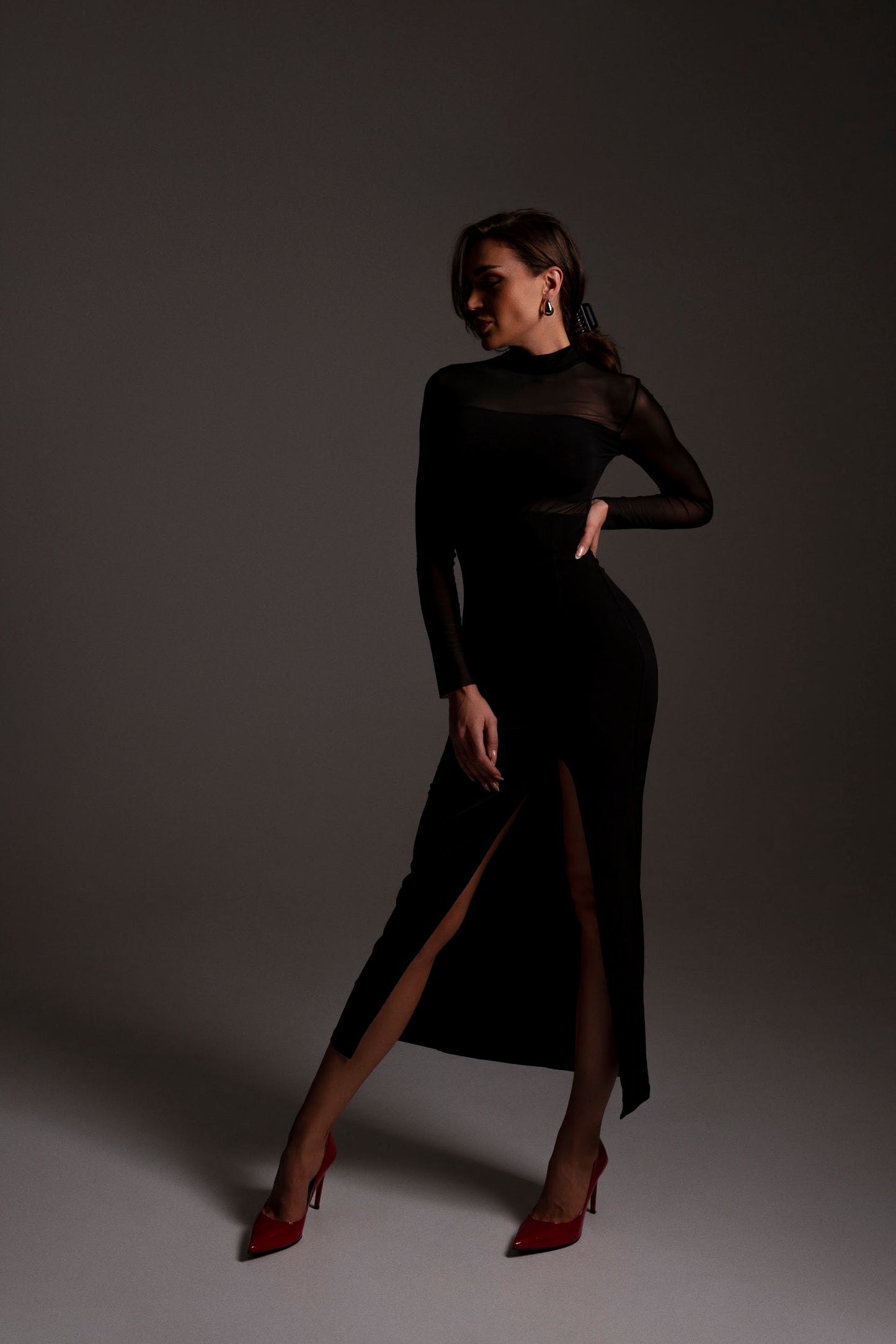 Black Noir Muse Long Dress