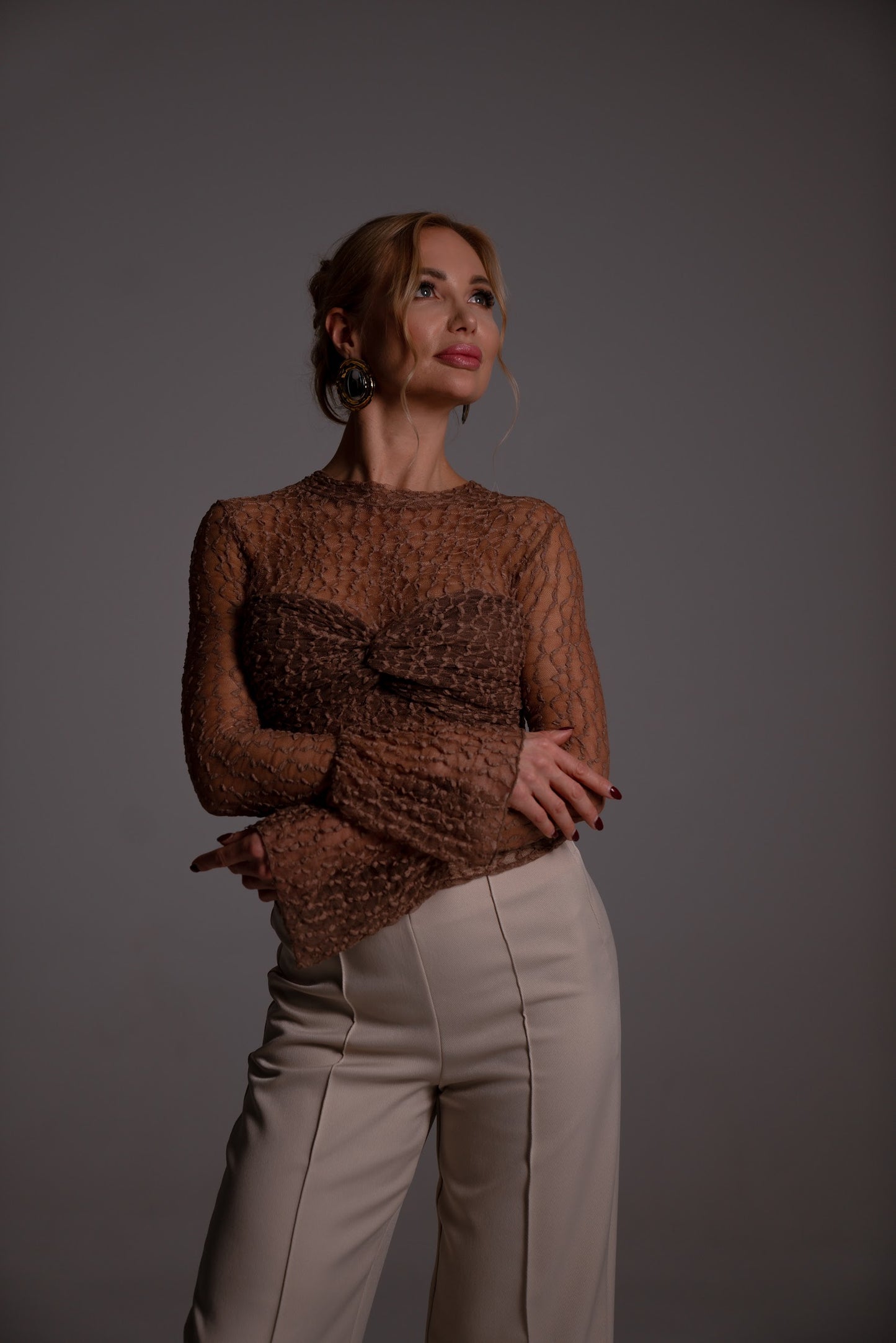 Võrkkangast Pluus - VOGE