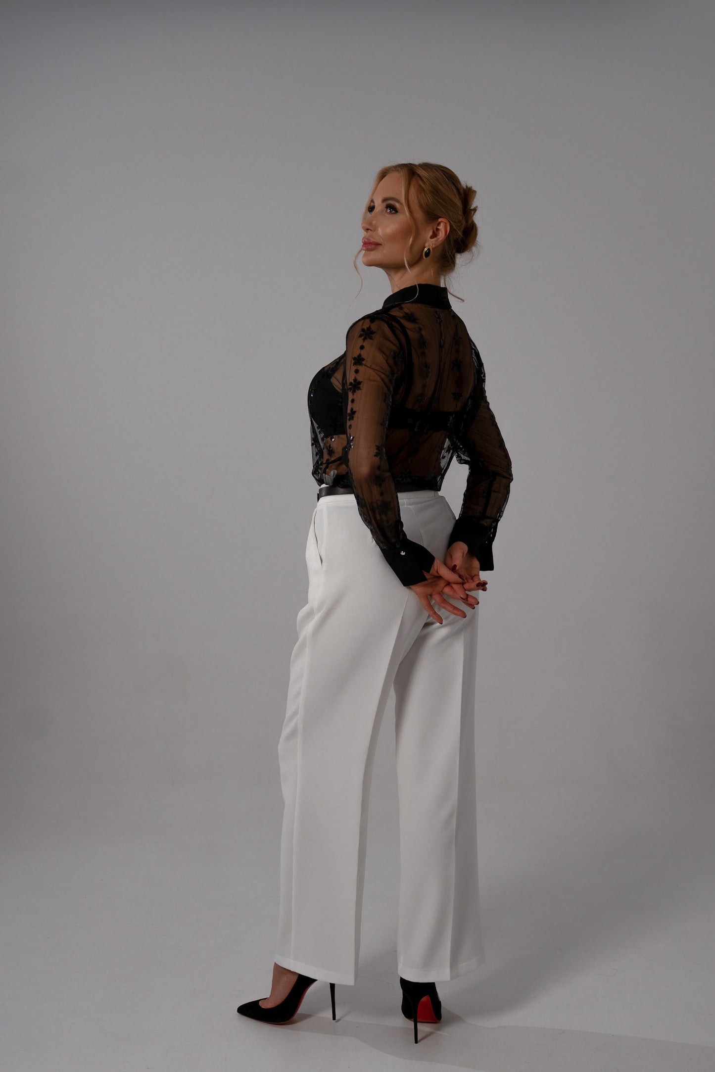 Classic Power Pants –  White